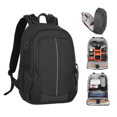 Camera Backpack for DSLR/SLR Camera Bag with Laptop Compartment Lightweight