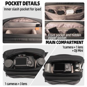 Camera Backpack | Waterproof Hardshell 