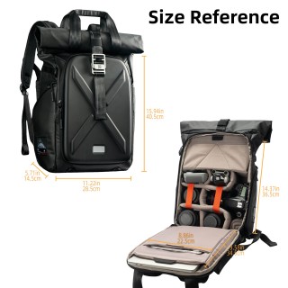 Waterproof Hard Shell  Backpack 